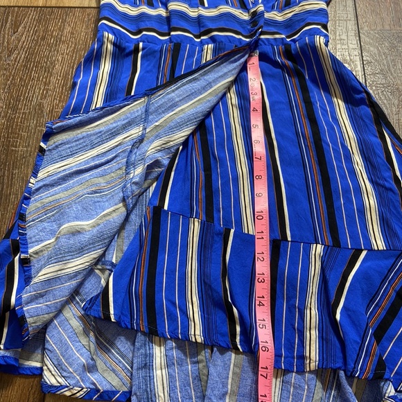 Band of Gypsies Striped Short Sleeve Dress Size Medium - Picture 7 of 10